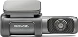 Road Angel Halo Ultra Dash Cam, Which Best Buy Dash Cam 2022, 4K UHD 140° Kamera, 30 fps, 64 GB Speicher, mit Super-Nachtsicht, eingebautem WLAN, GPS, Dauerpark-Modus, Schwarz