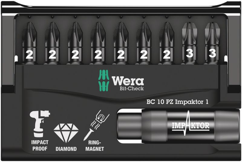 WERA - Impaktor Bit-Check 8755-9 IMP DC - 05057684001