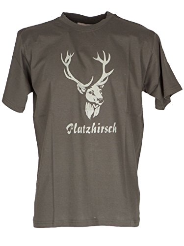 Hubertus Huntingmaster T-Shirt 10727618 Platzhirsch Oliv 315 Größe 3XL