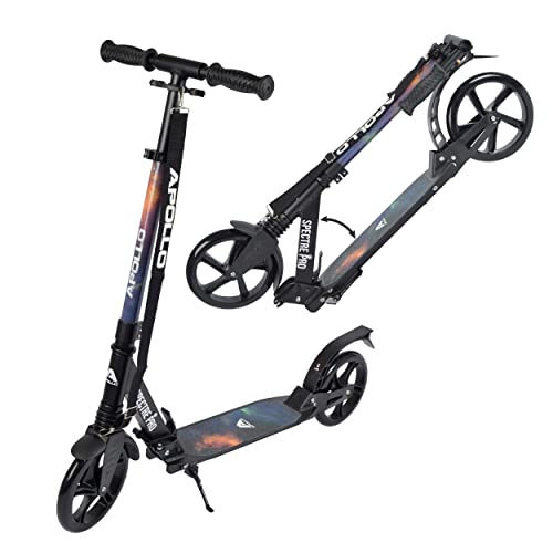 Apollo 200mm Wheel City Scooter - Spectre Pro | Luxus Cityroller mit Doppel Federung, | City-Roller klappbar und verstellbar | City Roller für Kinder | Roller für Erwachsene | Kinderroller ab 6 Jahre