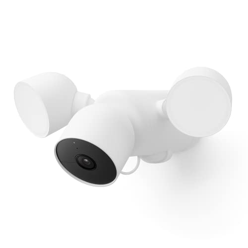 Nest Cam Flutlicht GA02411-EU 1920 x 1080 Pixel IP-Sicherheitskamera IP54 Innen & Außen (Weiß) (Versandkostenfrei)