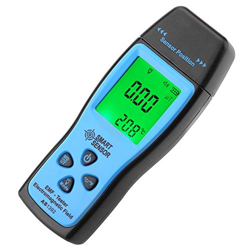 EMF Meter, Fydun Strahlung Messgerät AS1392 Mini LCD Hintergrundbeleuchtung Anzeige Display Handheld Detektor für Elektromagnetische Strahlung