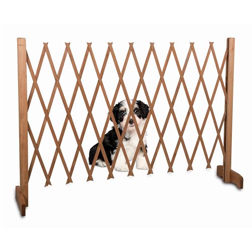 MaxxPro Barrier Door Safety Gate, Extendible Dog Fence, Width 30-117 cm, Height 90 cm