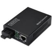 DIGITUS Professional DN-82120-1 - Medienkonverter - 10Base-T, 1000Base-SX, 100Base-TX, 1000Base-T - RJ-45 / SC multi-mode - extern - 850 nm (DN-82120-1)