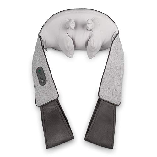 Medisana NM 890 Shiatsu-Nackenmassagegerät mit Wärmefunktion, 3 Geschwindigkeiten, 2 Massagearten, Massageerlebnis wie mit Fingern, für Schulter und Nacken