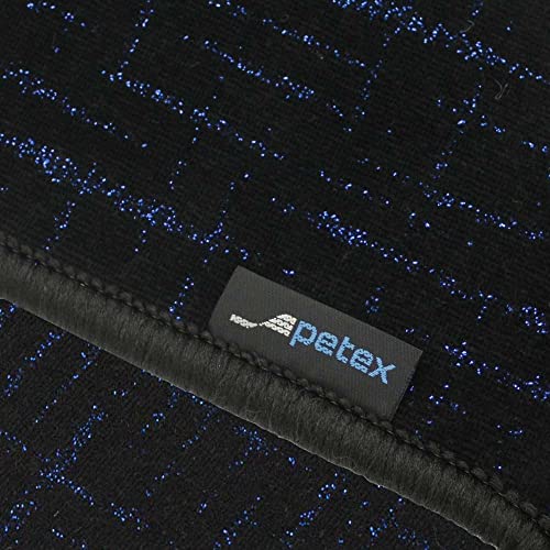 PETEX MODERN Autoteppich Premium Passform vorne blau 1-teilig