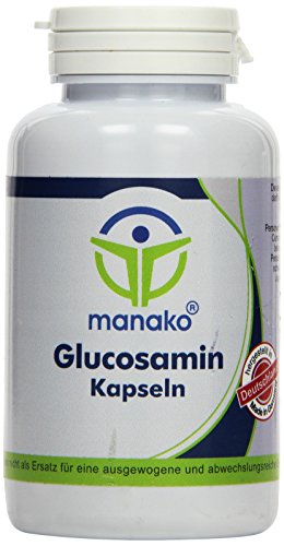 manako Glucosamin Kapseln, 3 x 120 Stück, Dose a 90 g (3 x 120 Kapseln)