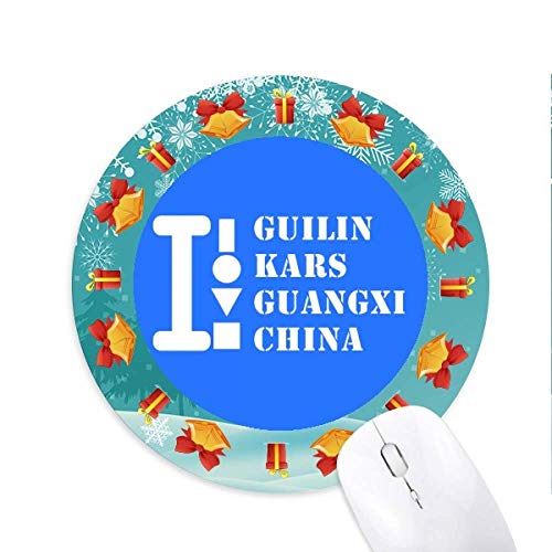 Guilin Kars Guangxi China Mousepad Round Rubber Maus Pad Weihnachtsgeschenk