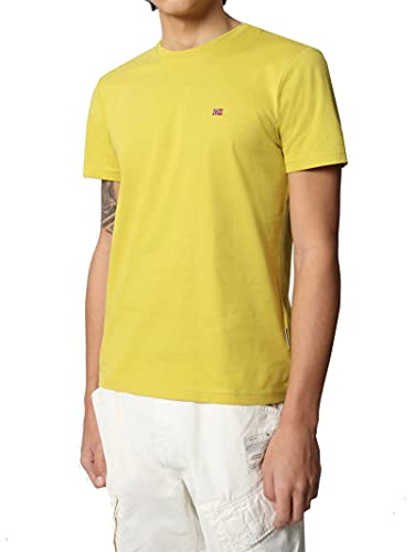 Napapijri SALIS C SS - NP0A4EW8 T-Shirt Herren Yellow L