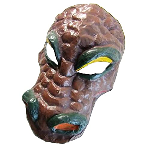 Prezer Krokodil Aligator Maske Tiermaske Faschingsmasken