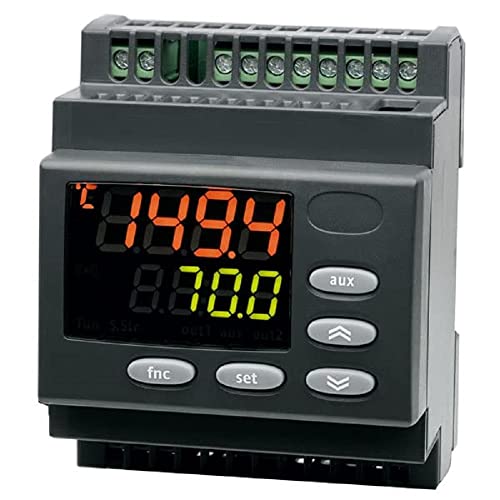 Eberle Controls Eberle Temperaturregler TDR 4020-155 digital für Tragschienenmontage, -200.1600C/F, AC95-240V E4D12A00BD710