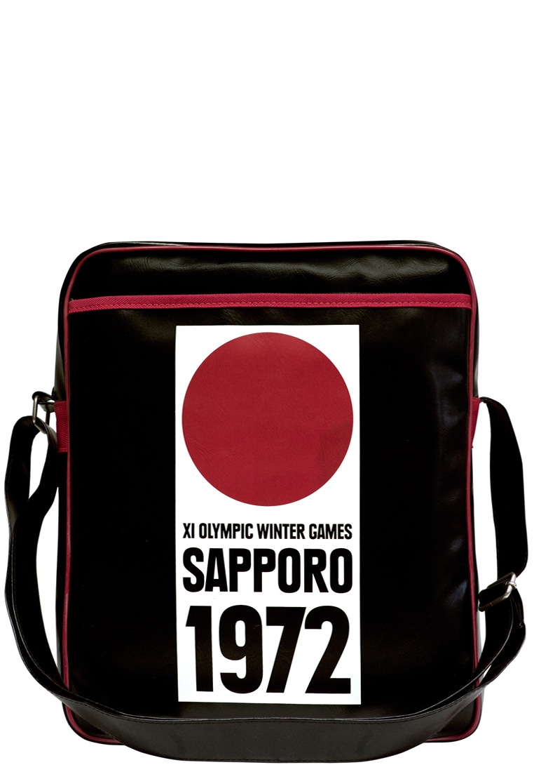 LOGOSHIRT Schultertasche "Sapporo 1972"