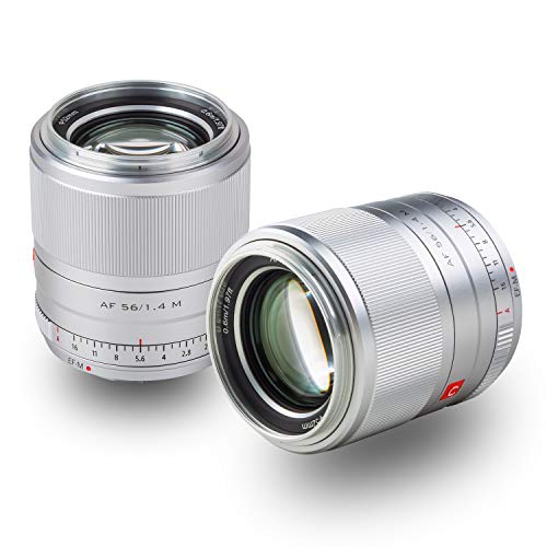 VILTROX AF 56mm f1.4 M autofokus Objektiv kompatibel mit Canon EOS M Mount M6 Mark II, M5,M6