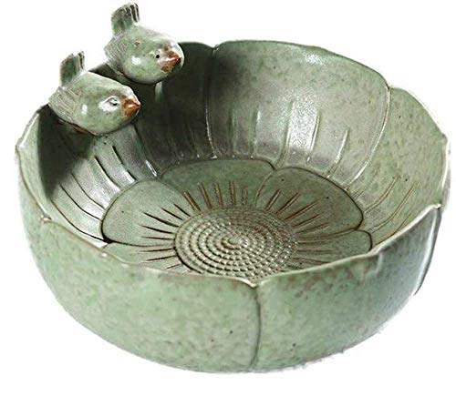 Blumentopf Hydroponik Nicht Porös Kreative Cartoon Vogel Schüssel Lotus Seerose Grüne Wasser Pflanze Keramik
