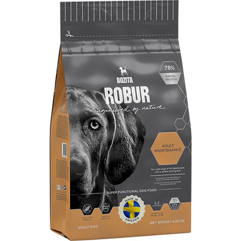 Bozita Hundefutter Robur Maintenance 27/15, 1er Pack (1 x 4.25 kg)
