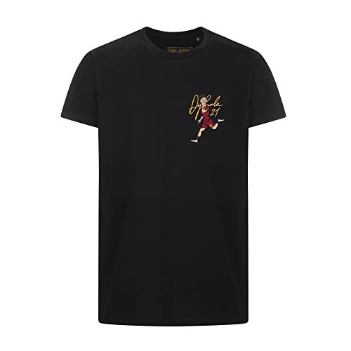 AS Roma T-Shirt schwarz Dybala Erwachsene X-Large, XXL