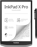 PocketBook e-Book Reader 'InkPad X Pro', 32 GB Speicher, 26,2 cm (10,3 Zoll) E-Ink Mobius Display - Mist Grey