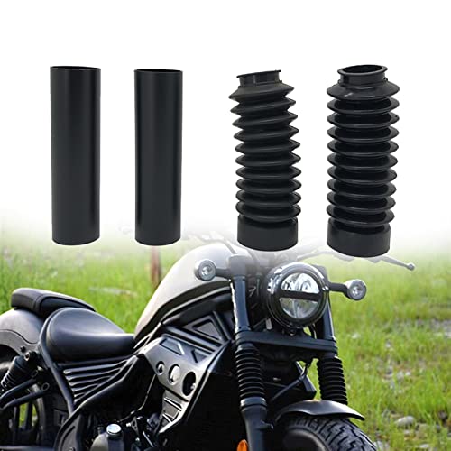 CMX500 Motorrad Gabel Boot Tube Slider Cover Rohrschutz Für Honda Rebel CMX 300 500 2017 2018 2019 2020 Zubehör Schmücken (Color : A+B)