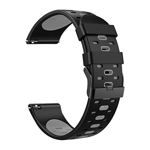 TRDYBSK Silikon-Correa-Armband für Coros APEX Pro/APEX 46 mm Armband für Huawei GT3 GT2 GT 3 GT 2 Pro 46 mm Armband 22 mm Uhrenarmbänder (Bandfarbe: Stil B, Bandbreite: 22 mm Universal)