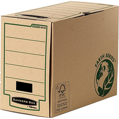 Bankers Box 4473302 Archivschachtel A4+ 200 mm, 20er Pack