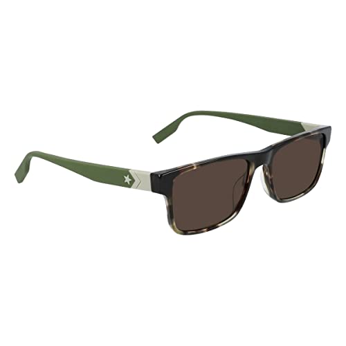 Converse Unisex Cv520s Rise Up Sunglasses, 360 Cargo Tortoise, 55