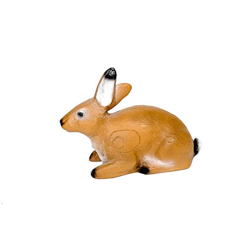 Franzbogen - Hockender Hase; Ziel BZW. Zielscheibe für den Bogensport, Bogenschießen, Pfeil und Bogen, Armbrust Sport, aus hochwertigem langlebigen Material in 3D