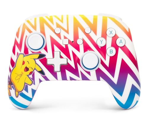 Verbesserter kabelloser Controller von PowerA für Nintendo Switch - Lebhafter Pikachu
