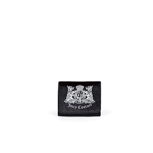 Juicy Couture - Brieftasche Hollyhock aus Polyester, schwarz (13 X 2.5 X 10.5 cm)