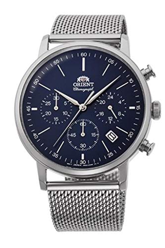 Orient Classic Uhr RA-KV0401L10B - Herren Edelstahl Quarz Chronograph