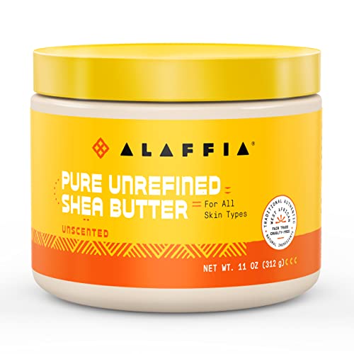 Everyday Shea Alaffia Butter Unscented 11 Unze Jar (325Ml)