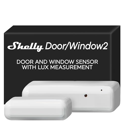Shelly Door/Window2 Tür-Fenstersensor Lux Meter