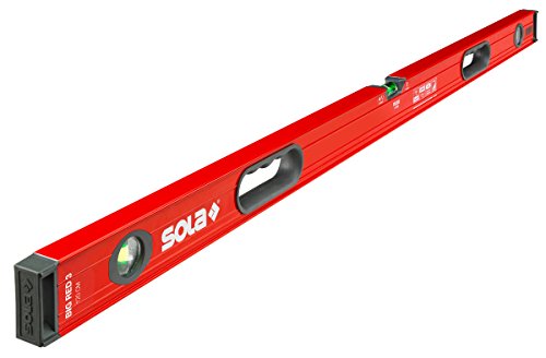 Sola wasserwaage big red 3 länge 1200 mm mit 2 griffen