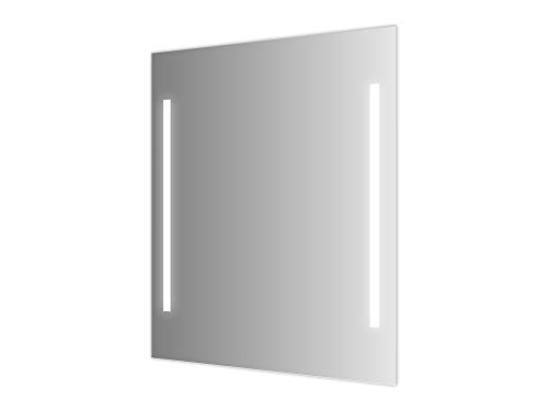 Sieper | Libato Badspiegel mit Beleuchtung 60 x 70 cm, neutralweiß, Lichtspiegel, Leuchtspiegel, Wandspiegel
