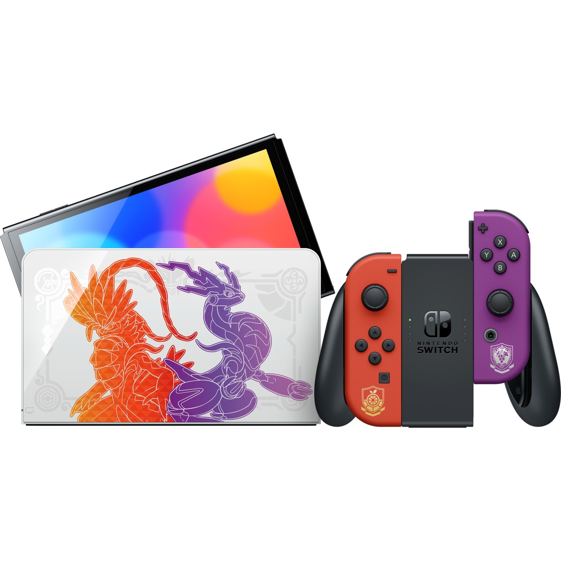 Switch Oled Pokémon Scarlet & Violet Edition (Mehrfarbig)