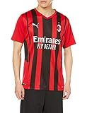 Puma AC Milan Home Replica Trikot 2021/2022 rot/schwarz Größe L