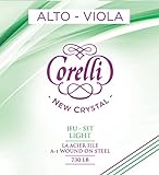 Corelli Viola Saiten Crystal Satz mit A Kugel Light 730LB