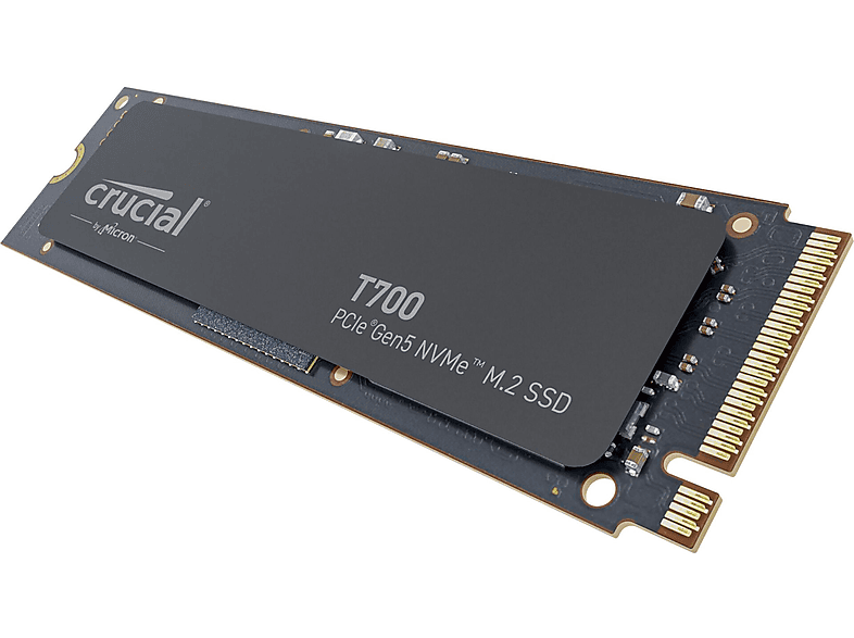 CRUCIAL T700 PCIe Gen5 NVMe Festplatte, 2 TB SSD M.2 via NVMe, intern