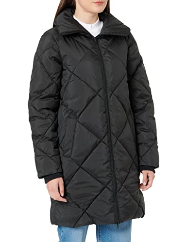 Vila Damen Viadaya New Quilt Jacket/Su - Noos Steppjacke, Schwarz, 40 EU