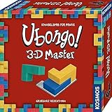 Kosmos 683177 Ubongo 3-D Master, Knobelspaß in DREI Dimensionen, Fördert spielerisch logisches und räumliches Denken, Gesellschaftsspiel für 1-4 Personen ab 10 Jahren