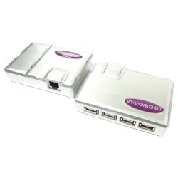 Cablematic USB 1.1 Verlängerungskabel AM > 4xAH (UTP 45m)