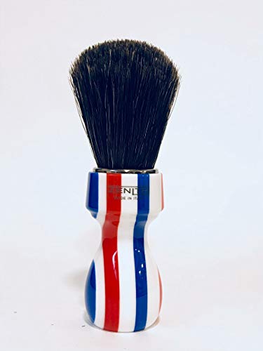 Zenith Barber Pole Rasierpinsel mit Rosshaar - Made in Italien