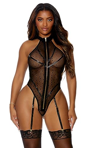 Forplay Eat Your Heart Out Dessous-Set Black M