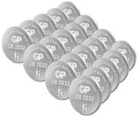 GP Batteries GPCR2032-2CPU20 Knopfzelle CR 2032 Lithium 3 V 20 St. (0602032C20)