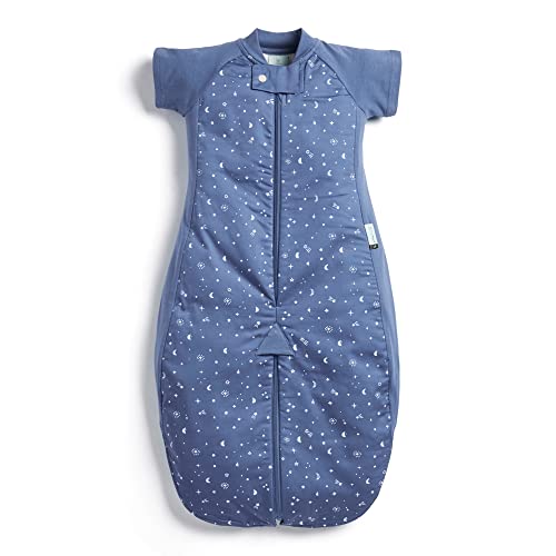 ergoPouch Schlafanzugsack für eine perfekte Nachtruhe für Ihr Kind. 100% Bio-Baumwolle - Der Schlafanzugsack ist optimal für Kleinkinder im Krabbel- oder Laufalter - TOG 1.0 - Farbe Night Sky