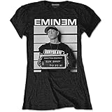 Eminem Damen T-Shirt Arrest schwarz - 34 EU
