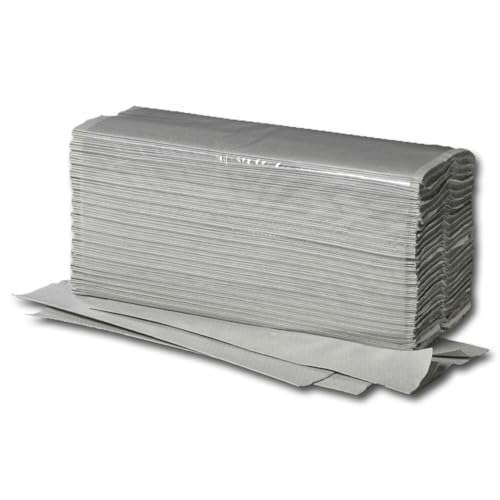 Papierhandtücher, recycling, V-Falz, 1-lagig, Natur, 25 x 23 cm, 5000 Stück