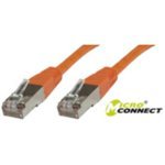 MicroConnect - Netzwerkkabel - RJ-45 (M) bis RJ-45 (M) - 15 m - SSTP-Kabel - CAT 6 - halogenfrei, verseilt - orange