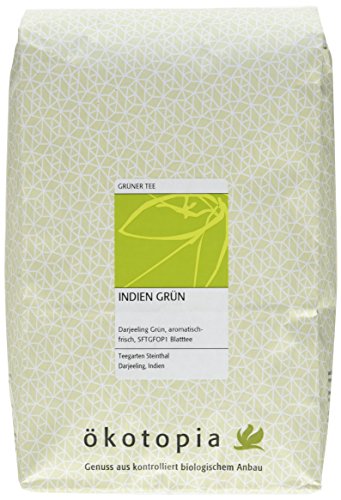 Ökotopia Grüner Tee Indien Grün, 1er Pack (1 x 1000 g)