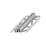 Dehnungsfugenprofil/Dehnungsprofile/Fliesenprofil für Fliesenübergänge, Aluminium, Höhe: 6 mm