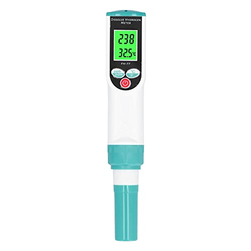 Wasserqualitätstester, 0,01 ppm Digitaler Wasserstoff-Messgerät-Elektrode LCD High-Definition-Display Wasserstoffionen-Wasserqualitäts-Tester-Kit